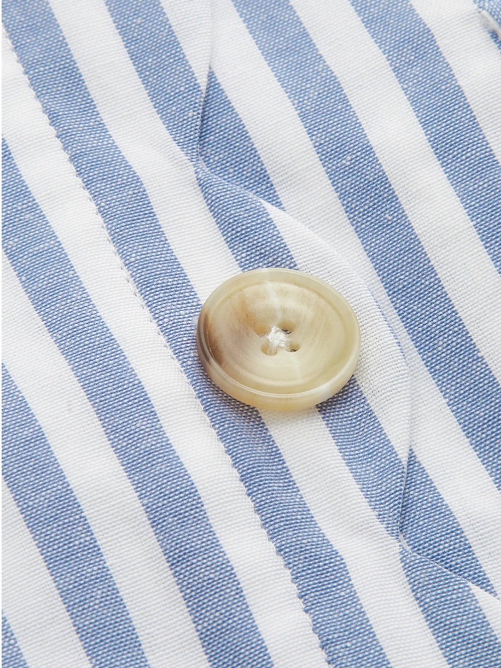 Commense Scallop Trim Striped Sleeveless Mini Dress - Picture 3 of 4